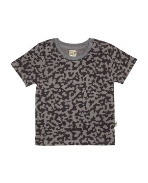 Camouflage Printed T Shirt HS