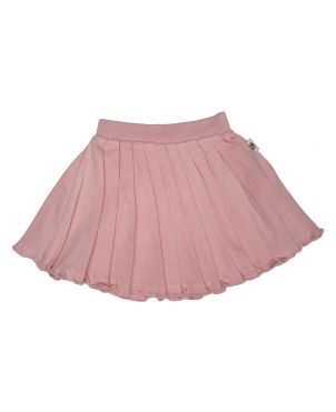 Cherry Pink Solid Skirt