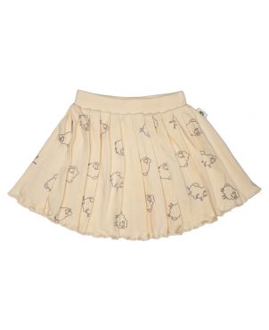 Dancing Sheep Printed Skirt